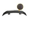 Car Spoiler Universal No Drilling Large Fixed Wing With Light Carbon Fiber Pattern Car Bumper Tail Wing Cars Accessories