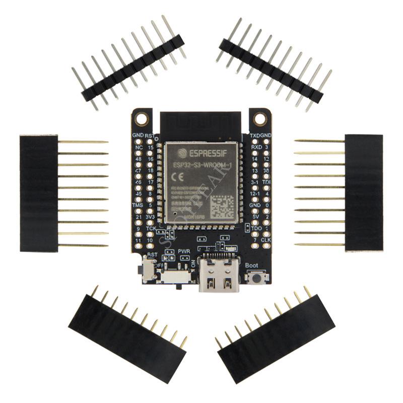 

ESP32-S3 Dev Board 5.0 Dual-Core with WiFi & Bluetooth Module T7-S3-V1.1