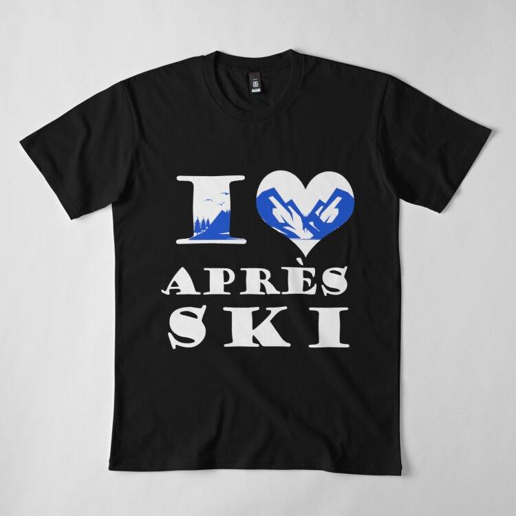 apres love t shirt