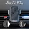 CS14 Gravitational Car Mount Air Vent Phone Holder Bracket MP3 Player FM Bluetooth-compatible Transmitter