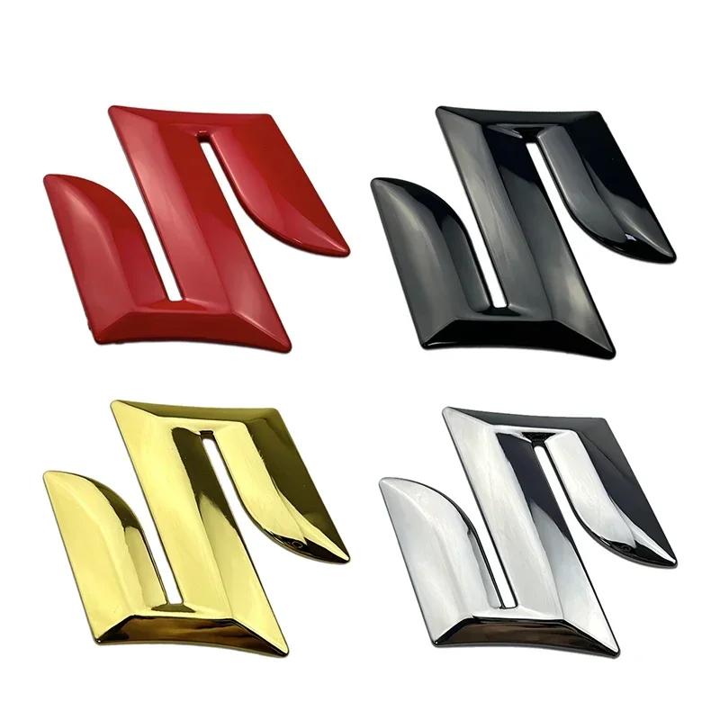8.5x8cm Metal Car Logo 3D Badge Rear Sticker for SUZUKI Swift Sport Jimny Grand Vitara Alto SX4 Alivio Samurai Bandit Decoration