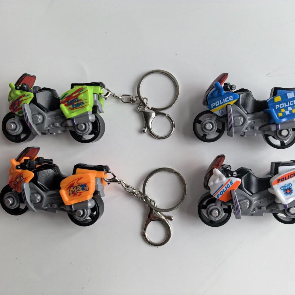 Mini Alloy Car & Motorcycle Keychain Pendant Gift