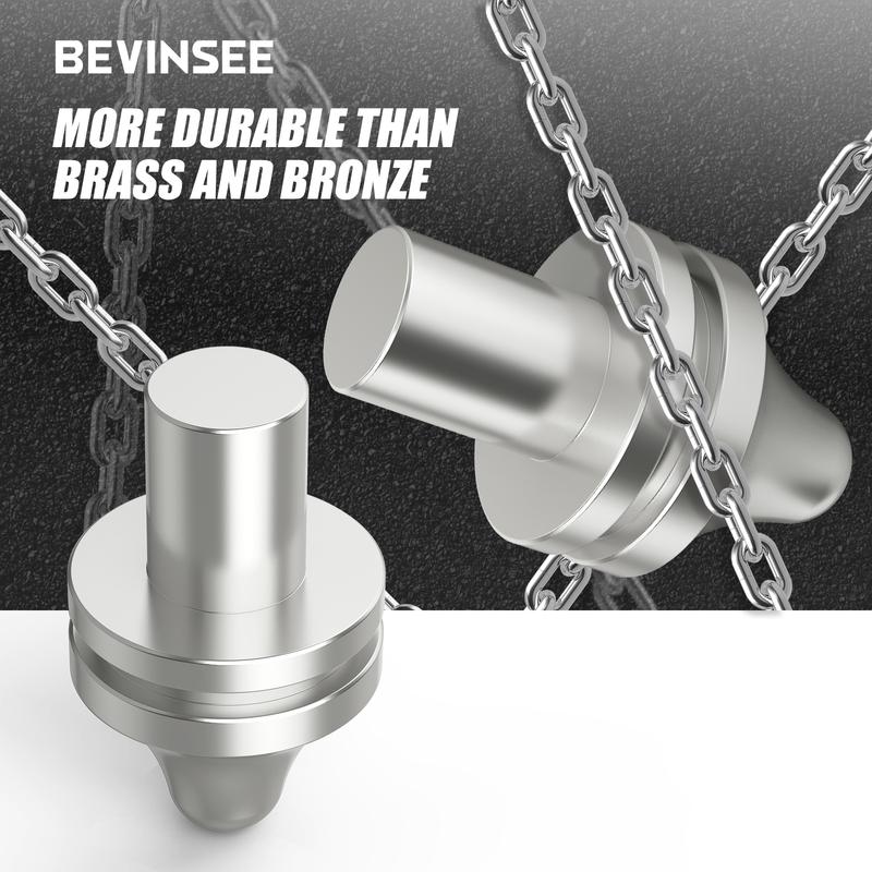 BEVINSEE Stainless Clutch Pivot Pin for BMW E36 E46 E90 E92 E39 E60 E64 E82 F10 F22 F30 Z3 Z4 F8X M3/M4, Replace for 21511223328