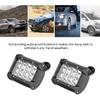 LED Work Light, 1 Pair 1V-48V 4Inch 4-Row 36W Universal Working Light Bar Driving Lamp For Trucks Forklifts Off Road Vehicles Engineering Vehicles