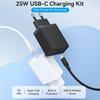 Chargeur Mural USB-C - VENTION - 25W - Charge Rapide - Câble 1,5m - Protection Surtensions