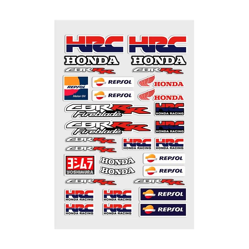 AAADK1 Stickers Moto Sticker Auto Body Bumper For Honda Windows Motorcycle Helmet Laptop Walls Vinyl Decal Car Tuning