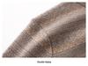 Men's 100% Pure Cashmere Thickened Fleece-Lined Winter Sweater - Solid Color, Round Neck, for Middle-Aged.