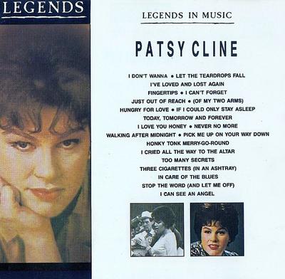 CD PATSY CLINE Legends In Music LECD022 LEGENDS Europa CountryFolk Gebruikt