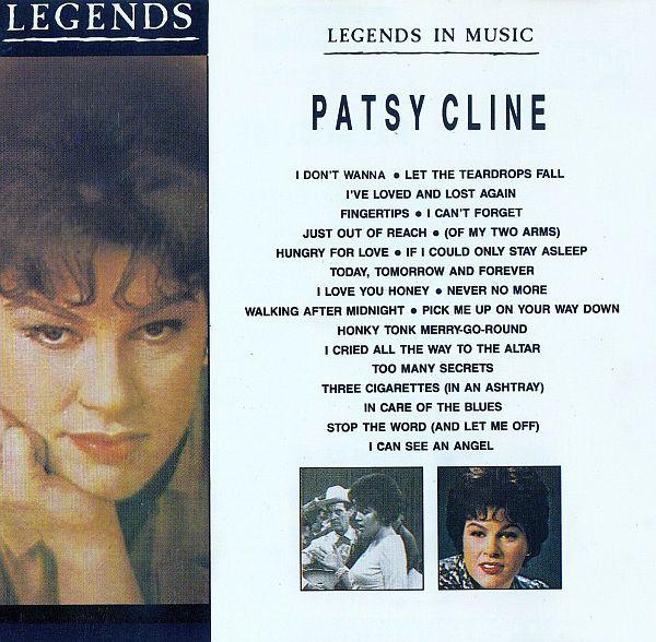 

CD PATSY CLINE Legends In Music LECD022 LEGENDS Europe CountryFolk Used
