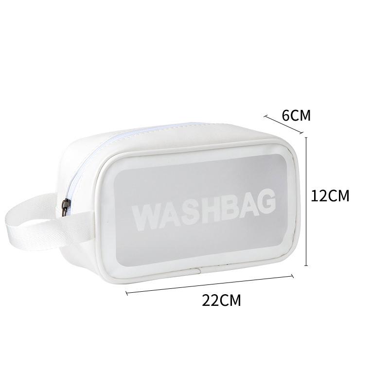 Women Makeup Bag Transparent PVC Cosmetic Bag Travel Make Up Case Wash Bag Large Capacity Toiletry Organizer Pouch