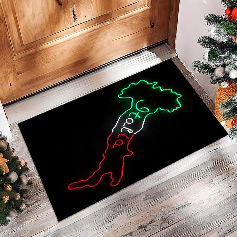 Italy Printed Flannel Area Rug Non Slip Soft Polyester Floor Carpet Indoor Decor Mat for Bedroom Living Room Sofa