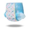 LittleForBig Adult Diaper Pants Cute Design [Baby Elephant] Blue 2-Pack M
