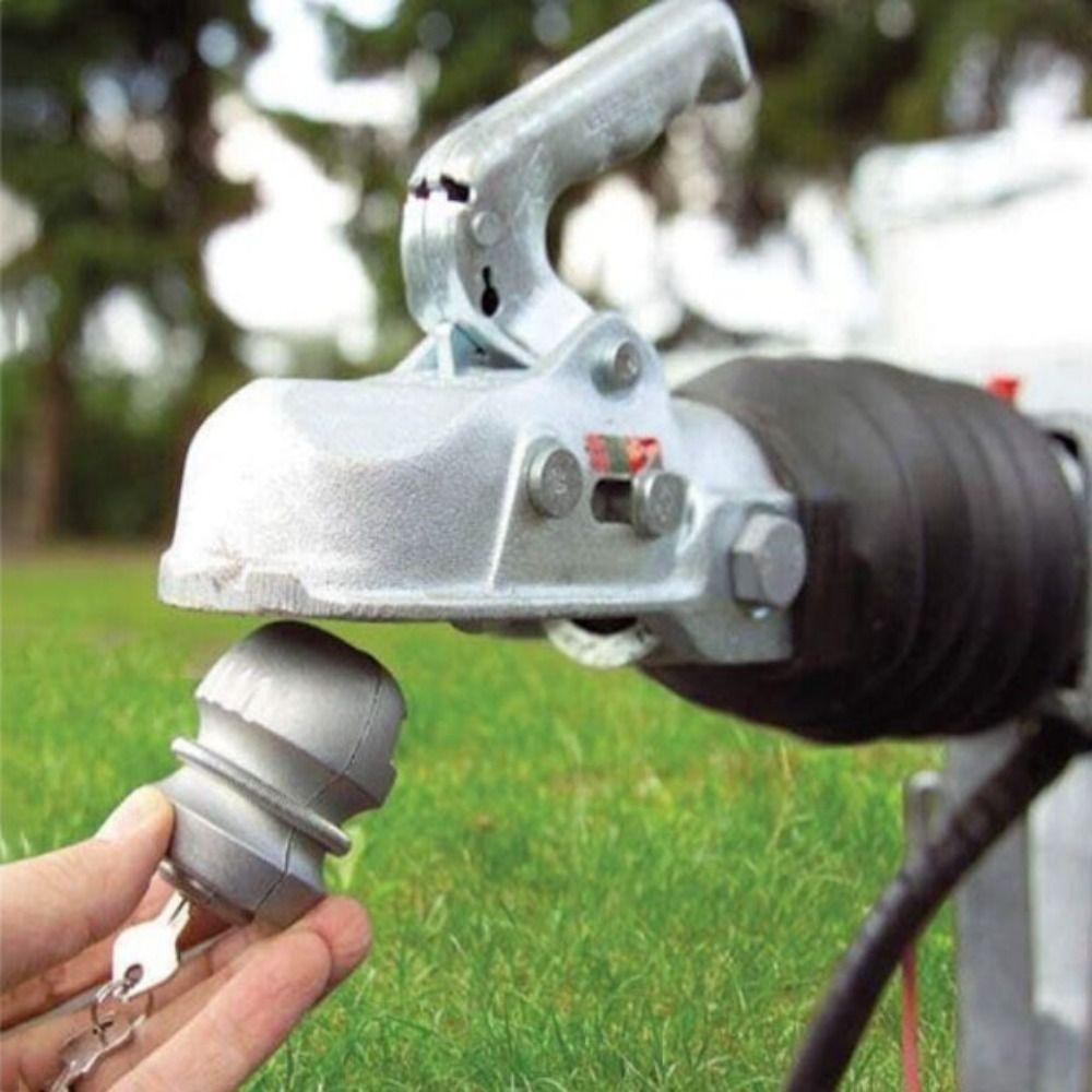 Dust Resistant Anti-Theft Lock Corrosion Resistant Coupling Tow Trailer Parts  Tow Vehicles