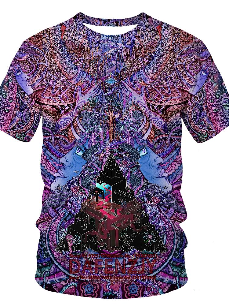 

Abstract Graphic 3d Printed T Shirt Summer Fashion O Neck Short Sleeve Trend Streetwear T-shirts Casual Oversized Mens Tees Tops XXXL армія зелений колір
