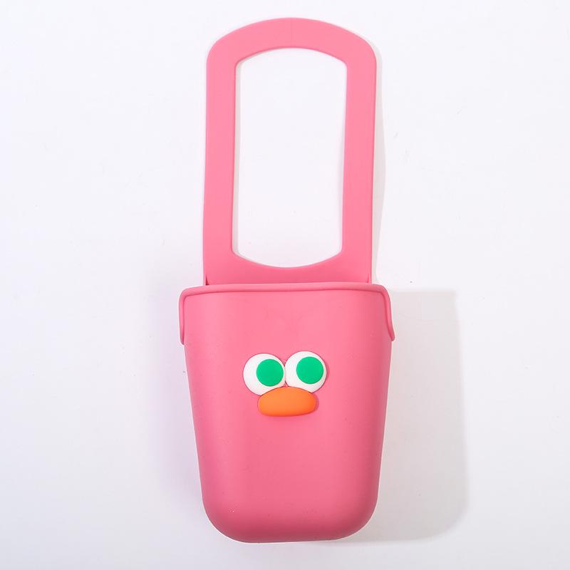 Multifunctional Silicone Cup Holder for Strollers, Bicycles, Wheelchairs, and Pool Handrails