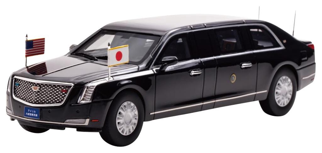Kyosho X Scale Cadillac One THE BEAST 2019 US Presidential Car Finished Product RAI'S 1/43 (Japan-Japan Specification)