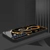 Golden Letters Durable PhoneCase Glass PhoneCase for Samsung Galaxy S26 S25 S24 S23 S22 S21 FE Ultra Plus Men's Style Business