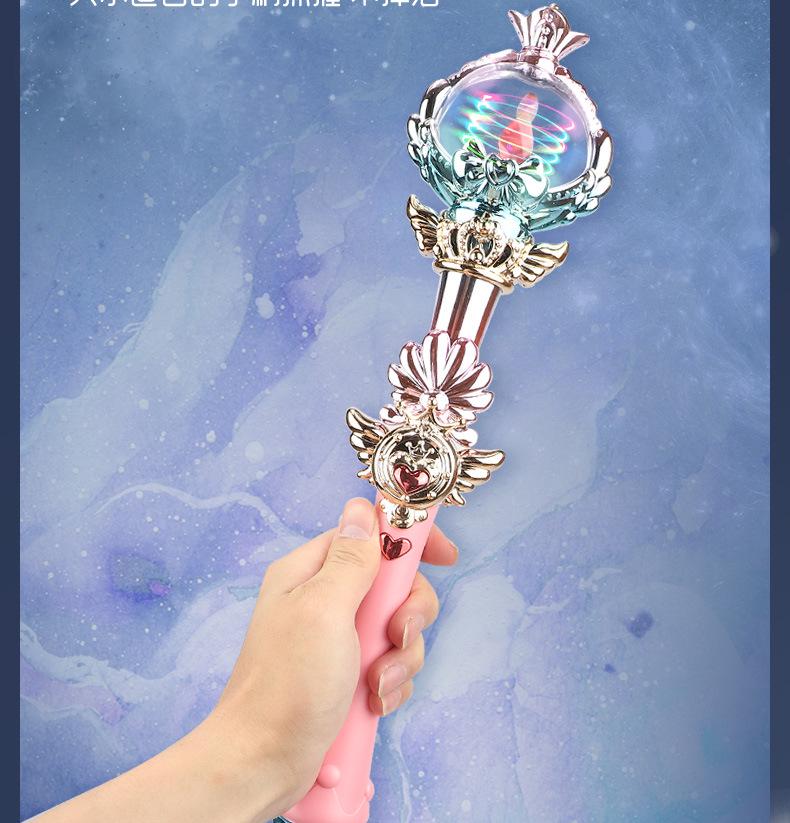 Light-Up Fairy Wand for Girls Aged 3-6: Perfect Christmas or Birthday Gift for Little Princesses