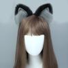 Plush Cats Ears Headbands Anime Costume Headwear Lovely Animal Ear Hair Hoop for Parties Weddings Cosplay