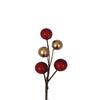 20 Pcs Simulated Christmas Artificial Berries Gold/Silver Gift Box Decorative Berries  Wedding