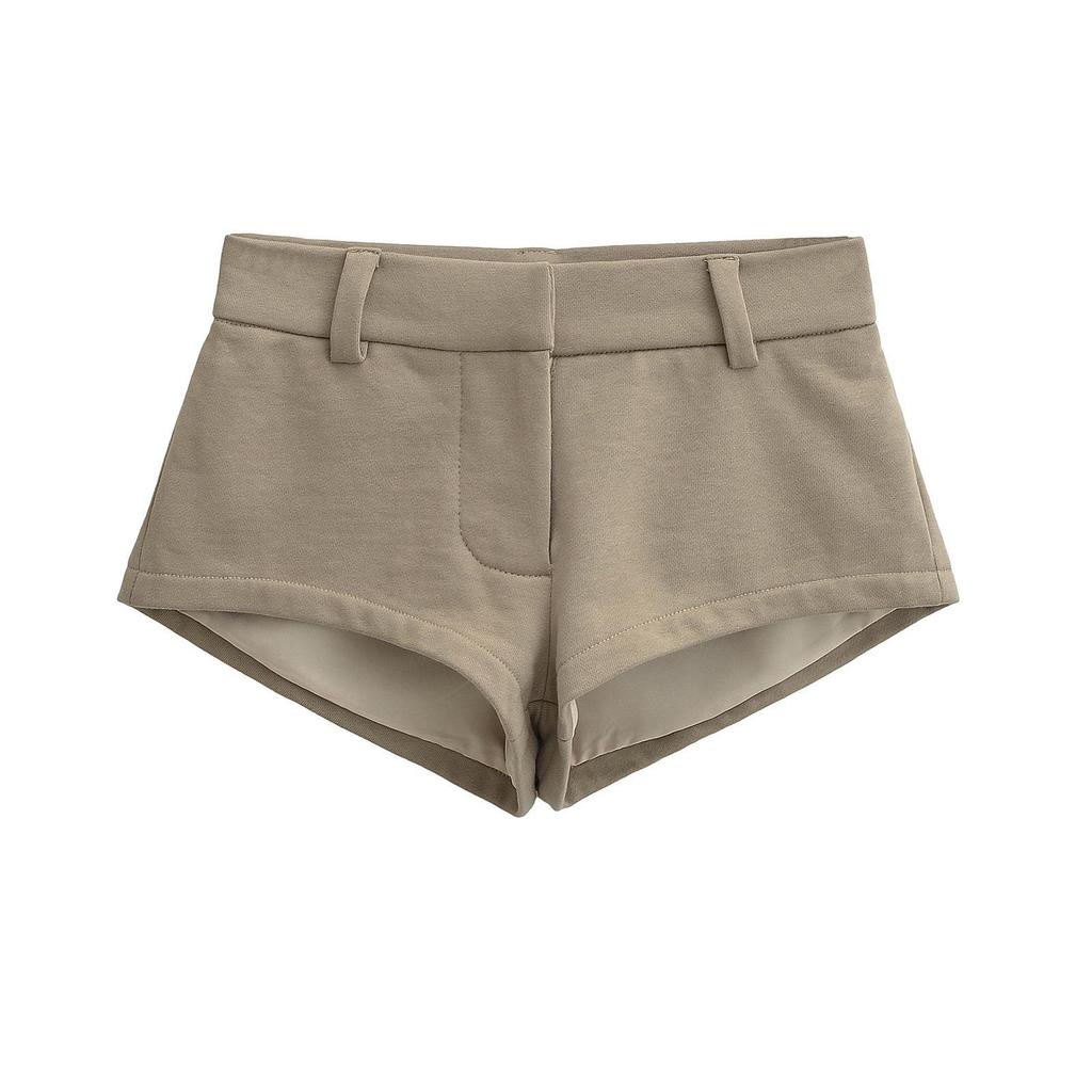 American Spicy Girl Women's Irregular Low-Rise Summer Shorts - Sexy, Tight-Fitting, Casual Hip-Hugging Hot Pants