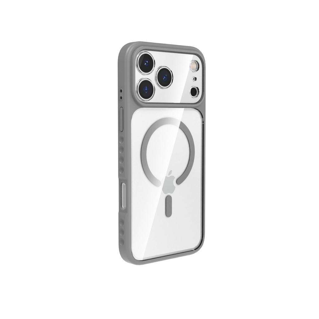 Orange Polka Dot Magnetic iPhone17 Pro Max Anti-Slip Case - Full Coverage