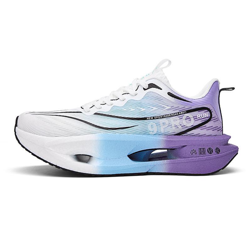 Red Rabbit 9Pro Popcorn Sports Carbon Board Running Shoes Summer Breathable Mesh Student Racing Training Sneakers Men