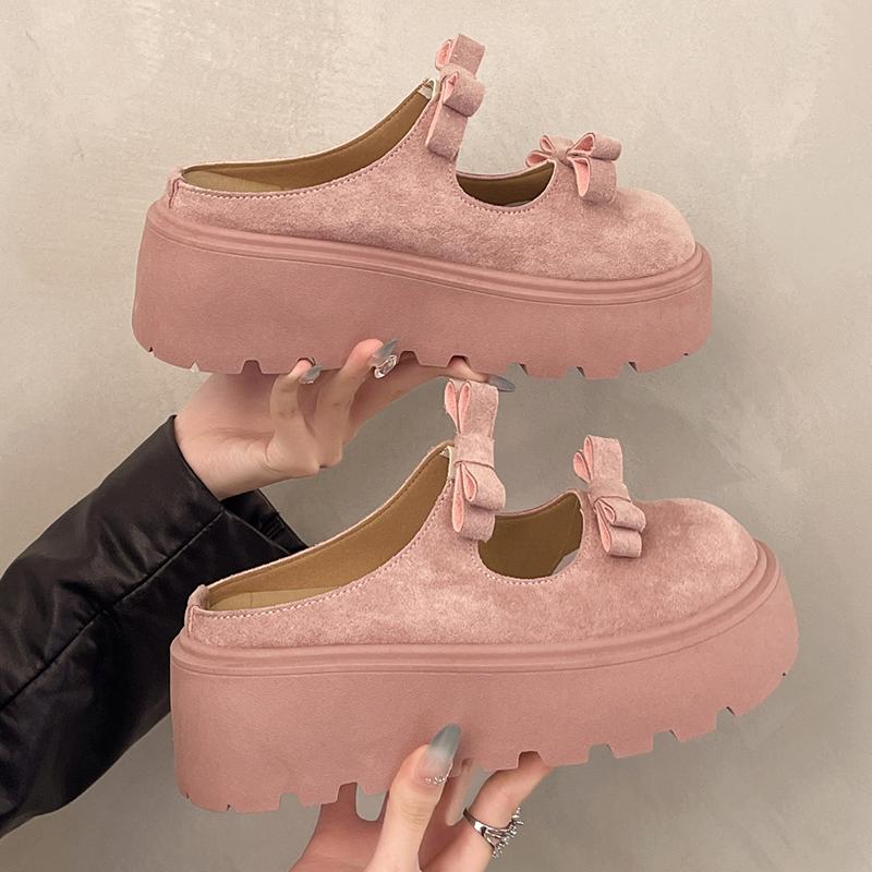 

Fashion Flats Women Slippers Platform Slingback Shoes Spring Dress Woman Sandals 2025 Fashion Casual Shoes Walking Cozy Zapatos De Mujer 35 розовый