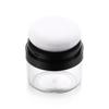 15g Loose Powder Box With Mirror Mushroom Sponge Puff Portable Powder Case Foundation Blusher Finishing Powder Jar Container