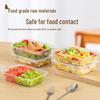 temeiju Disposable Plastic Lunch Boxes with Lids