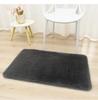 Washable Faux Fox Fur Rug for Home - Living Room, Bedroom, Entrance, or Kid's Room.