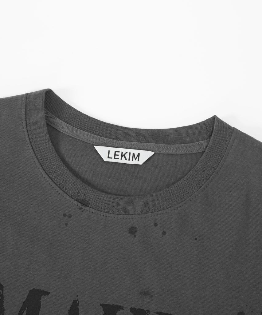 Lekim Make Love T-Shirt (Charcoal)