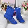 New Spring and Autumn Flat Heel Short Boots Hollow Boots Flat Single Boots Martin Boots Net Boots Hole Shoes Short Women's Boots