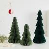 3Pcs Honeycomb Christmas Tree Honeycomb Paper Christmas Tree Paper Christmas Tree for Festive Home Decor and Photo Props