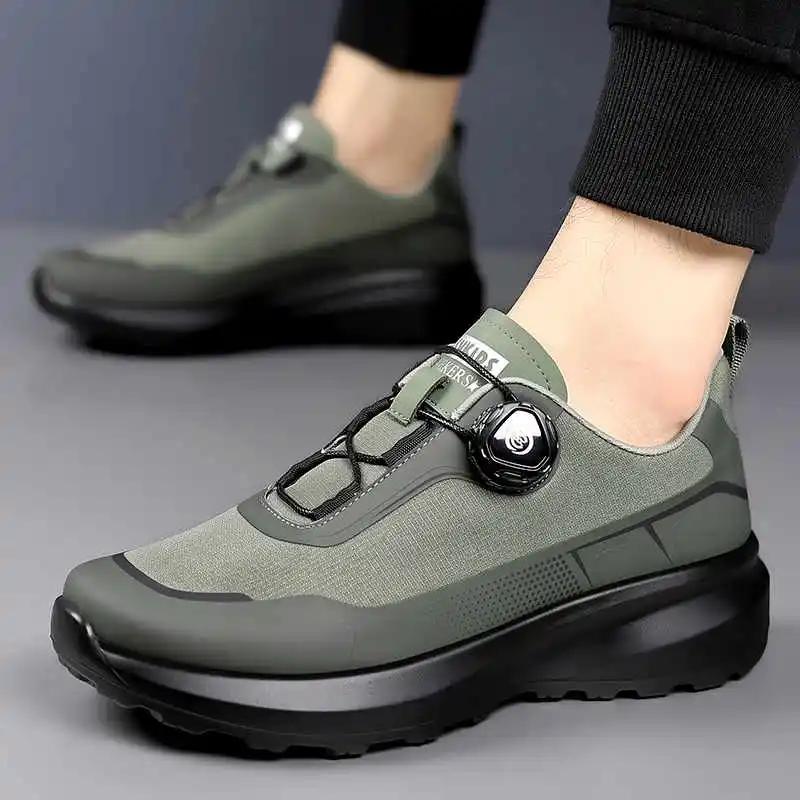 Plateforme Chunky Size 48 Man Shoes Mens High Tops Sneakers Men Long Boots Sport Industrial Sewing Hand Made