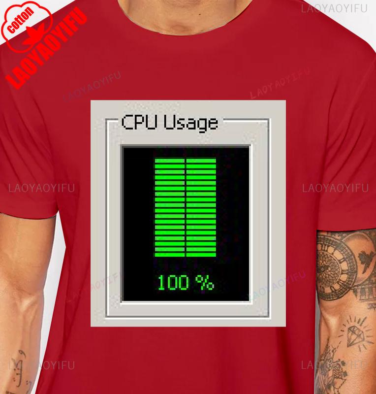Windows 95 Grafik Lustig Computersystem T-Shirt Vintage 90er 80er Programmierer Witz Meme Herren T-Shirt Baumwolle Kurzarm Y2k T-Shirts