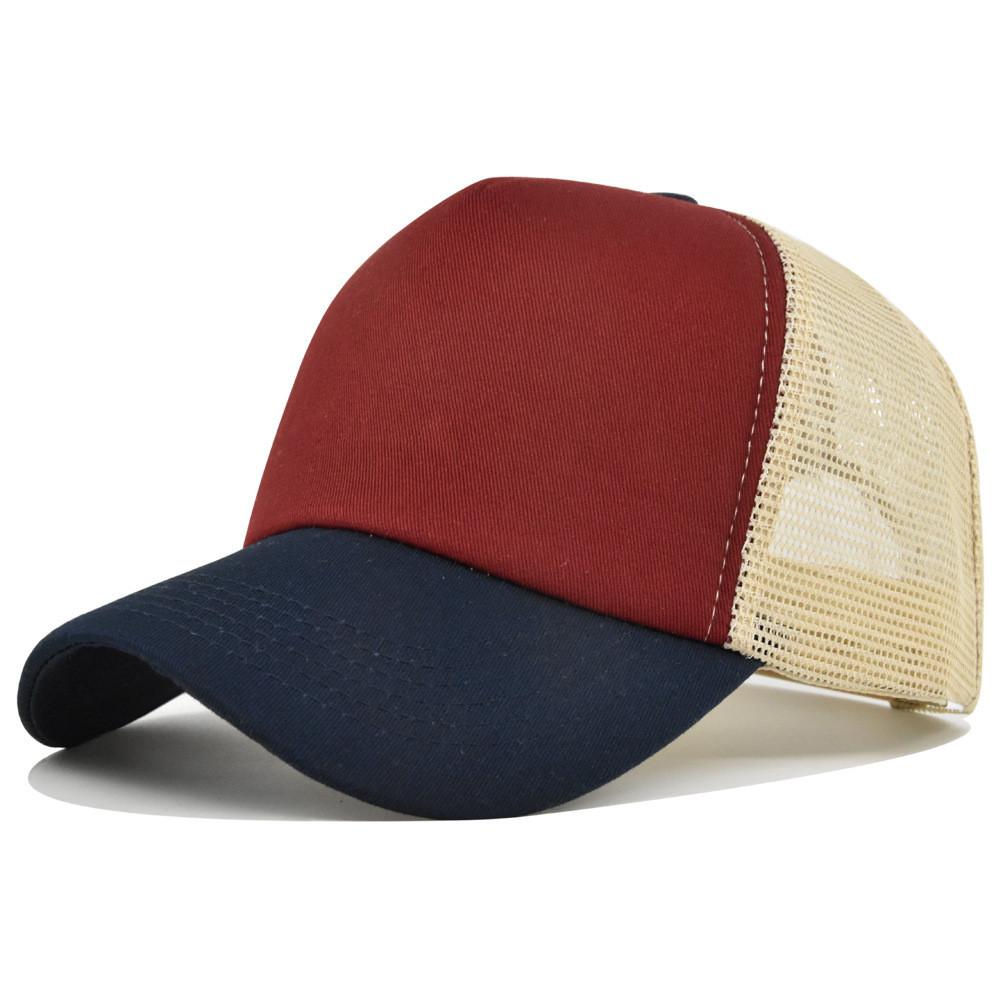 Fashionable Cotton Baseball Cap With Curved Visor For Commuting