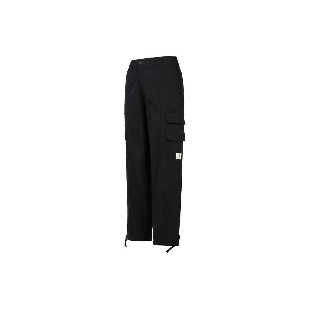 Jordan Flight Chicago Logo Patch Pocket Straight Leg Cargo Pants Women Bottoms Black DQ4624-010