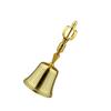 Copper Handbell Creative Design Practical Long Term Use Retro Decoration Reception Kitchen Bar 1Pcs Golden