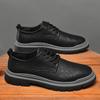 New Men Oxfords Shoes Men Genuine Leather Casual Footwear Lace-up Walking Sneakers Man Outdoor Elegantes Antiskid Formal Shoes