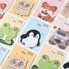 30 Sheets Cute Animal Sticky Notes Unusual Sticky Notes Cartoon N Times Message Sticky Memo Pad Stationary Office Accessories