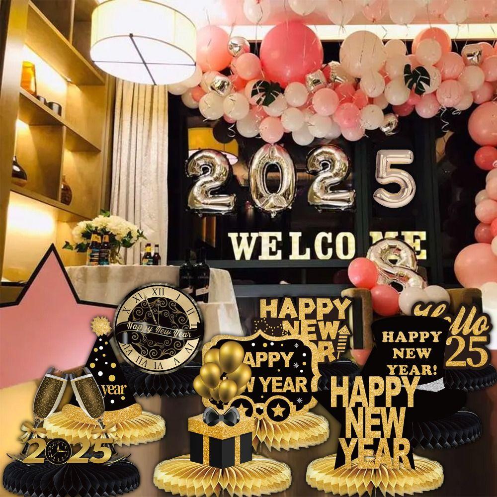 

Paper 2025 New Year Decoration Handmade Hanging Banner Living Room Bedroom Style 2