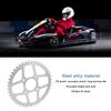 45T Steel Rear Back Sprocket Cog 520 Chain Sprockets For DIY Motorcycle ATV Karting Repair Accesspries