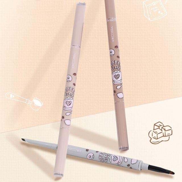 VEECCI - Coffee Series Dual-Ended Eyeliner - 3 Colors S01# Soft Black - 60mg