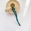 1/2pcs Hollowed-out High-quality Acetate Fashion Hairpin Simple Fork Stick Pins