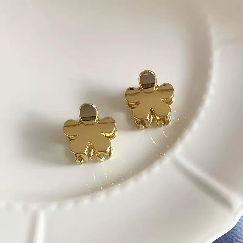 

2Pcs/set Mini Cute Hair Crab for Women Metal Heart Flower Hair Claws Clamp Sweet Girls Hairpins Barrettes Hair Accessories