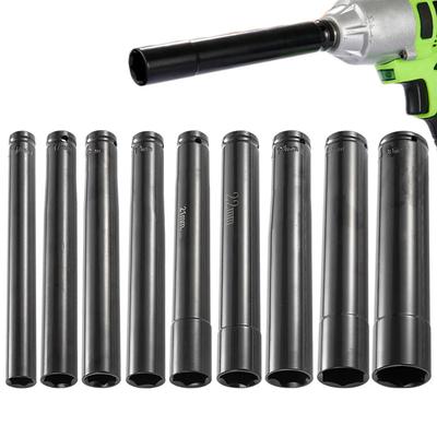 Llave hexagonal con conector de orificio cuadrado uniforme de 14 a 32 mm, acero al cromo vanadio, alta dureza, llave eléctrica de CA