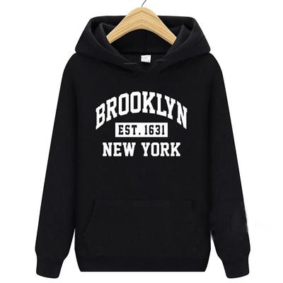 Brooklyn Letter Print Hoodie Unisex Fashion Coat Brooklyn Hoodies Child Tracksuit Kid Hip Hop Girl Hoodie Women Sweatshirt New York