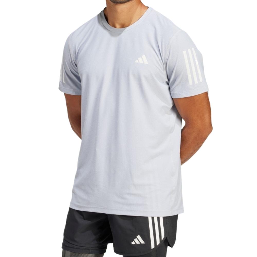adidas Tricou Own The Run Halo Silver Bărbați Streetwear IN1501