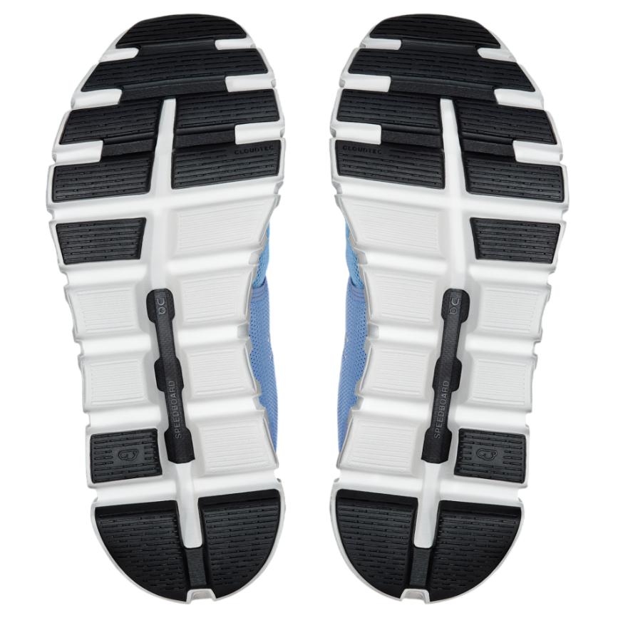 ON  Cloud 6 Chambray White Women Sneakers Blue 3WF10061508